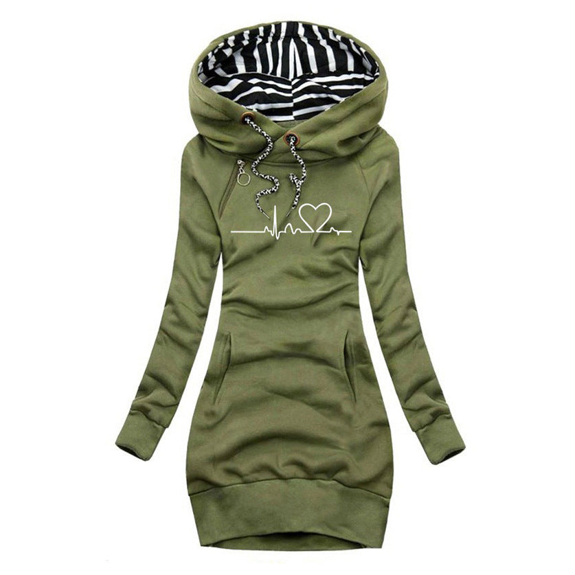 Carolien™ - Cosy Knitted Hoodie Dress