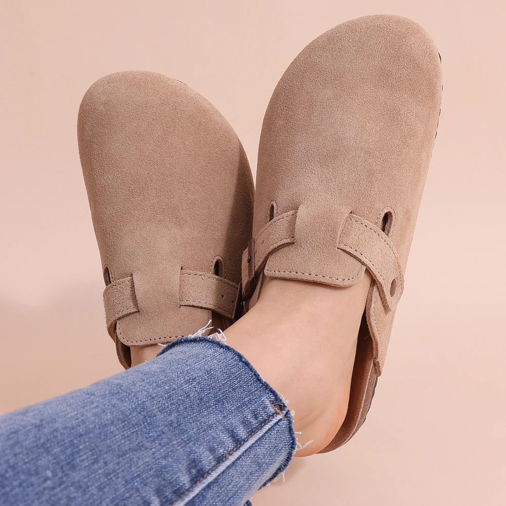 Brooklyn™ | Stylish Slip-On Cork Sandals