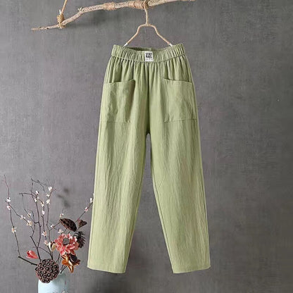 Ashley | Relaxed Fit White Pants