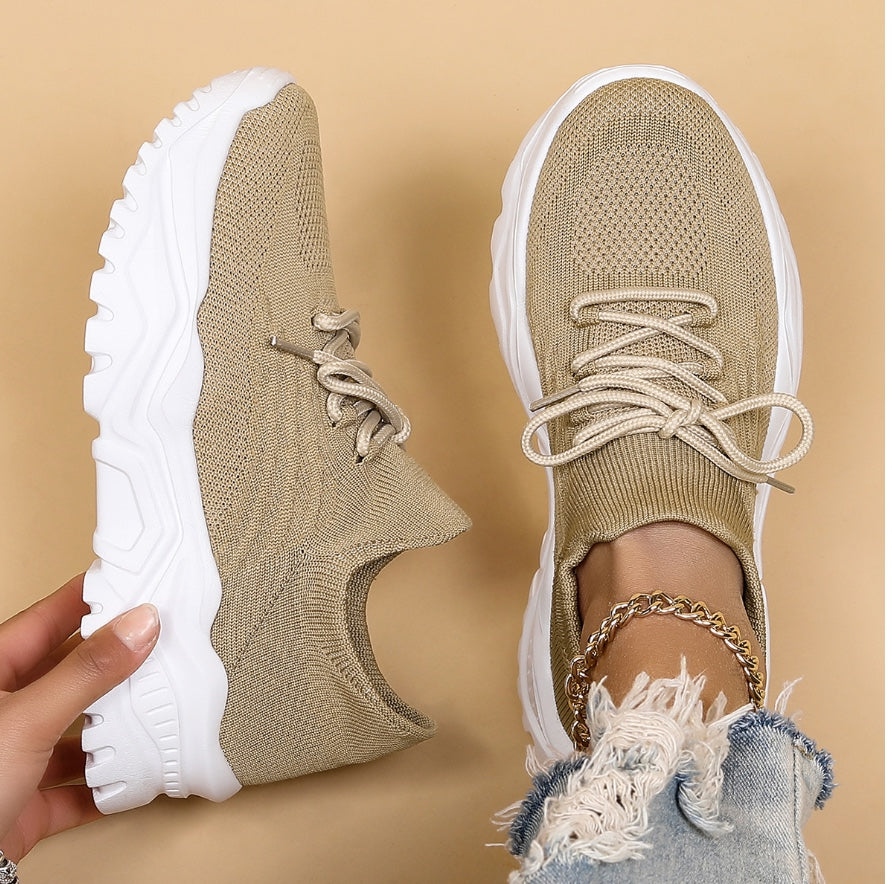 Heidi | Stylish White Sneakers