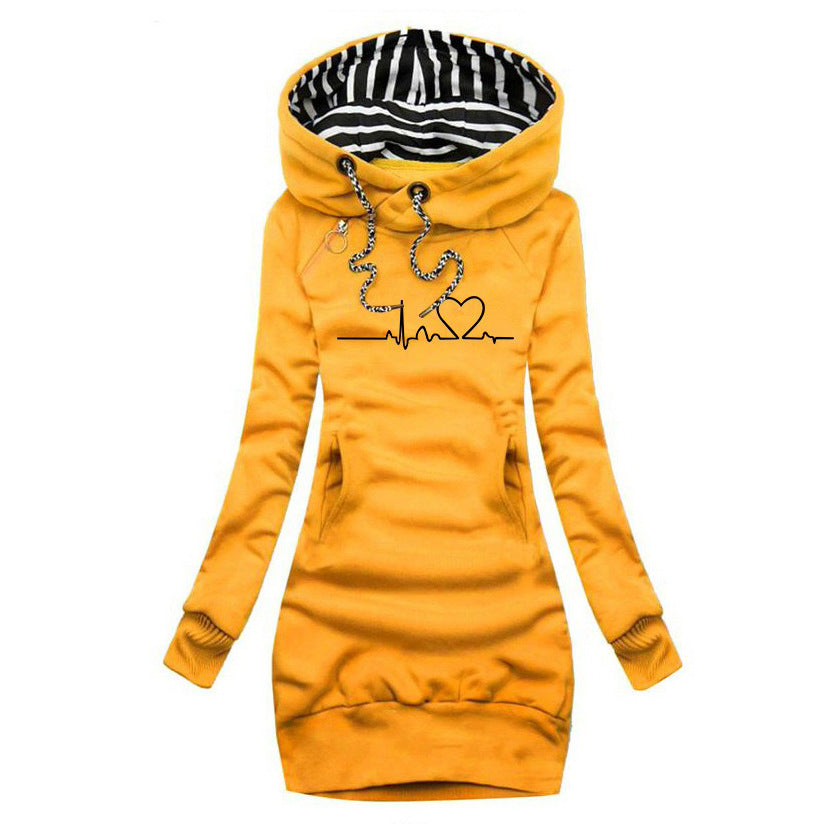 Carolien™ - Cosy Knitted Hoodie Dress