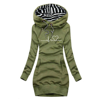 Carolien™ - Cosy Knitted Hoodie Dress