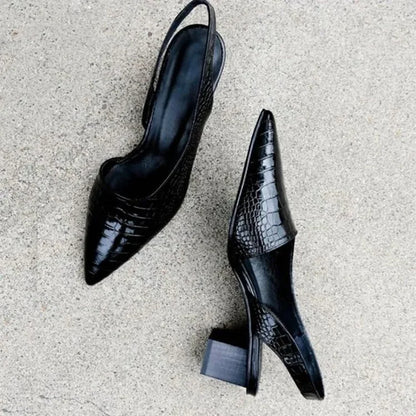 Lauren | Pointed-Toe Slingback Pumps