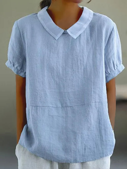 Amaie™ | Casual Puff Sleeve Blouse